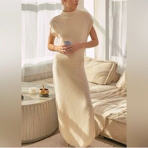 Daily Practice Column Sleeveless Midi Jumper Dress